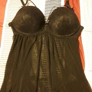 A-line lingerie dress